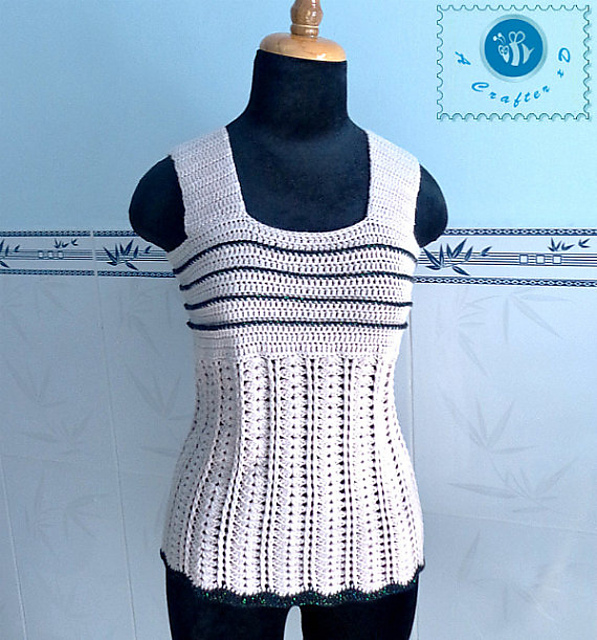 Wide strap tank top