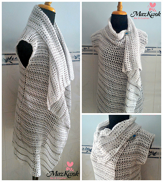Layered Lapel Vest