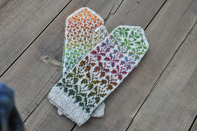 Butterflies Mittens
