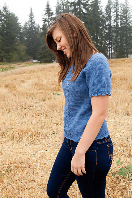 Trellis Lace Top