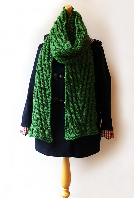 Chunky Chevron Scarf