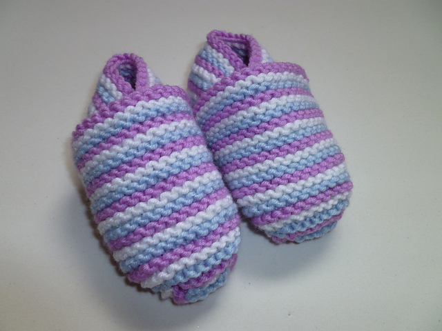 Little Striped Clogs