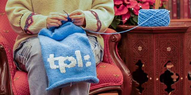 Toronto Public Library Scarf (knit)