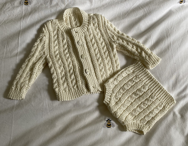 Anyone for Cricket Cardigan and Shorts