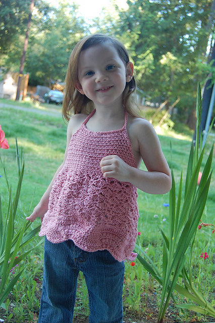 Waves and Shells Halter Top