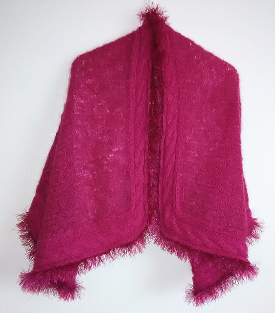 Never-Ending Cable Afghan