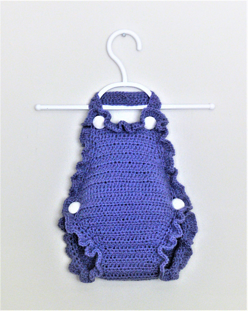 Baby Girl Frilly Romper # 250