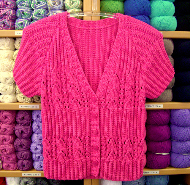 Pinke Corsofino Jacke