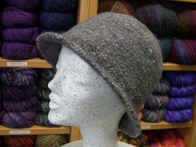 Felted Pot Hat