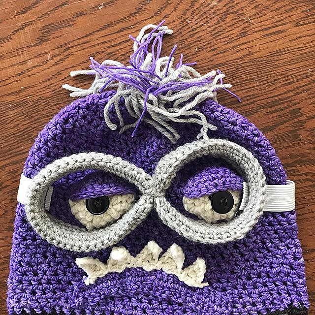 Minion Purple Monster Hat
