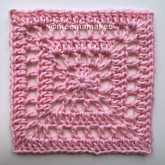 Pretty Lace Granny Square