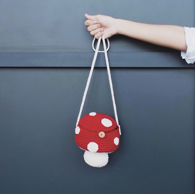 Mushroom mini bag
