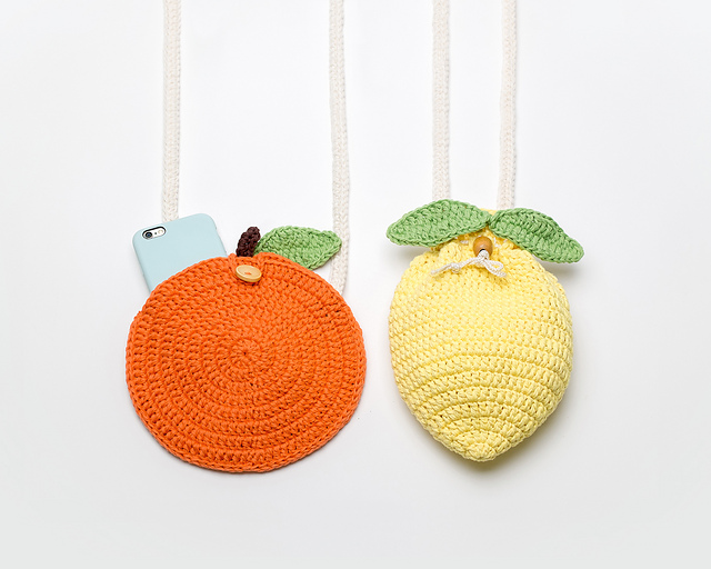 Orange & Lemon mini bag