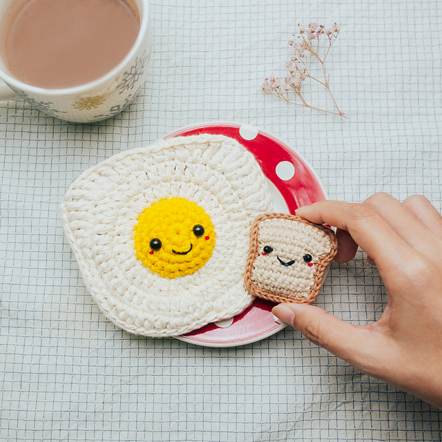 Fried Egg Coin Purse
