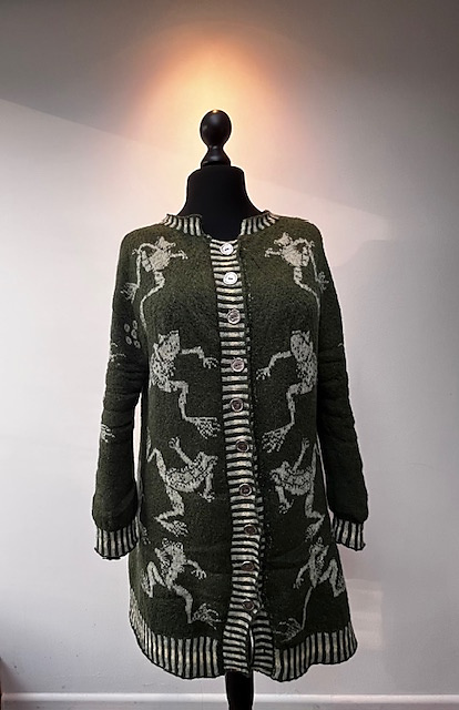 Frog Cardigan