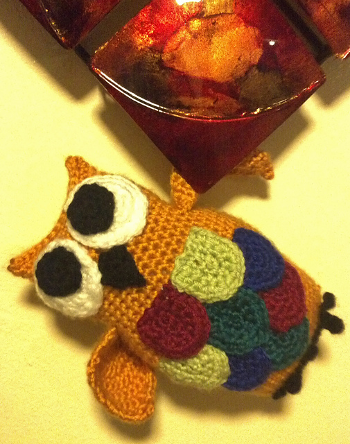 Ursa the Crocheted Owl