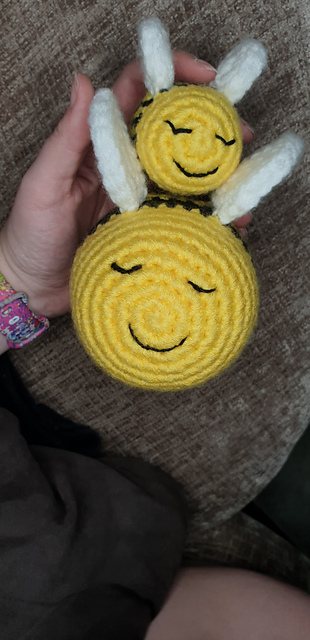 Simple Crochet Bee Toy