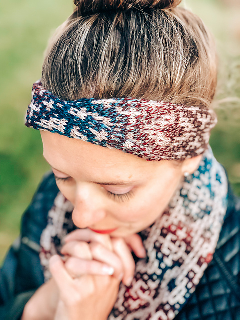 Winter Dusk Headband