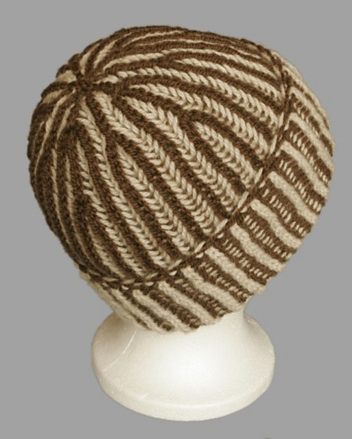 Circular Bicolour Prime Rib (Brioche) Hat