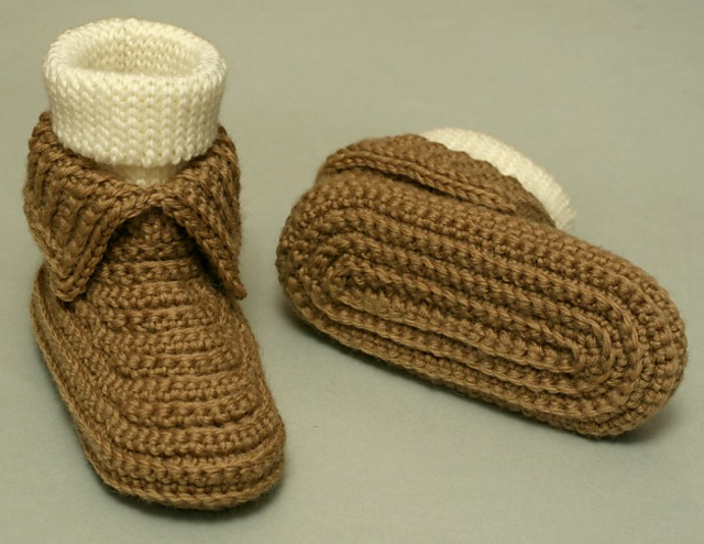 Crocheted Soccasins