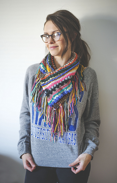 Textured Boho Cowl