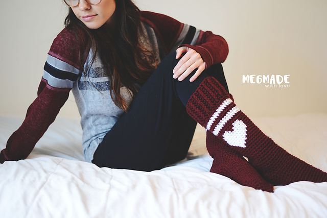 Varsity Love Socks