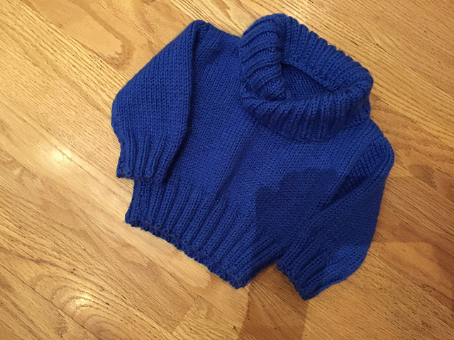 Shawl-neck Sweater