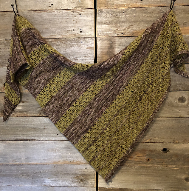 Spring at the Village Knit Shawl