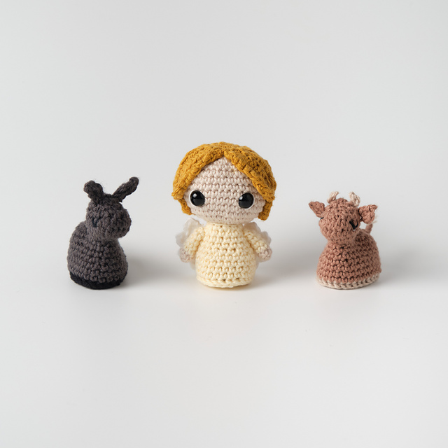 The angel, the cow and the donkey