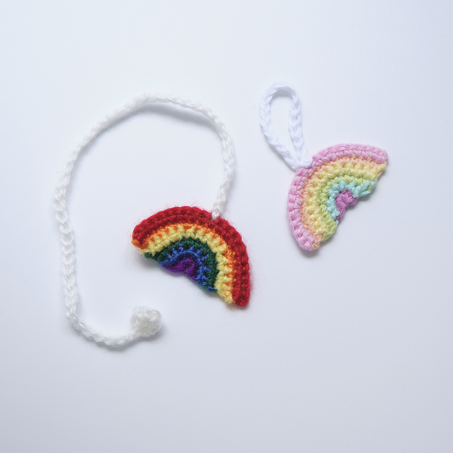 Rainbow keychain