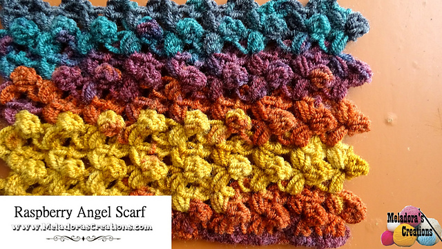 Ravelry: Raspberry Angel Scarf pattern by Meladoras Creations
