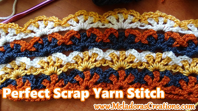Perfect Scrap Yarn Crochet Stitch