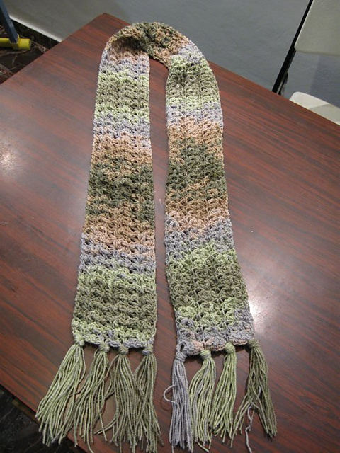 Star Fish Stitch Scarf