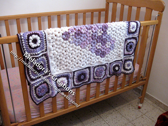Flower Afghan & Grannies