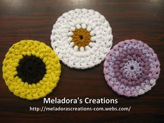 Bean Stitch Coasters