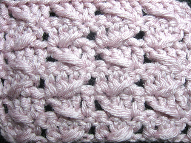 Diagonal Spike Stitch