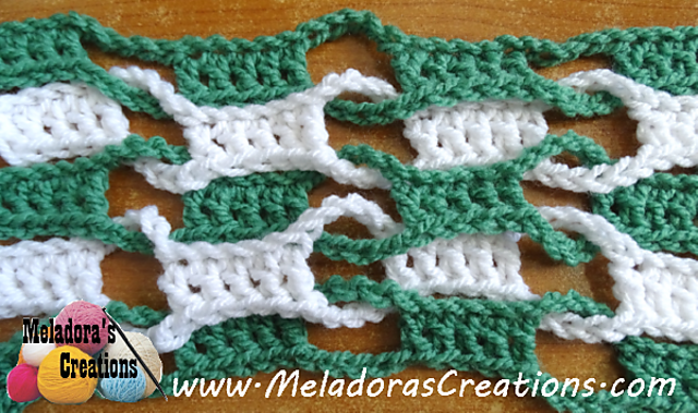Double Weave and Link Stitch