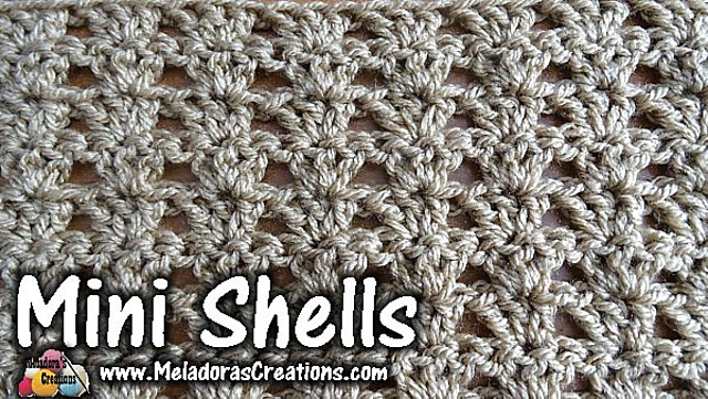 Ravelry: Mini Shells pattern by Meladoras Creations