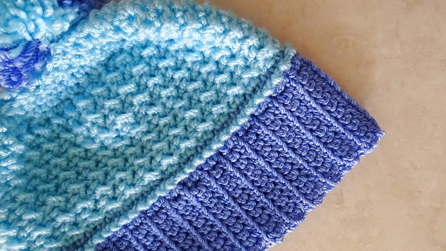Moss Stitch Hat
