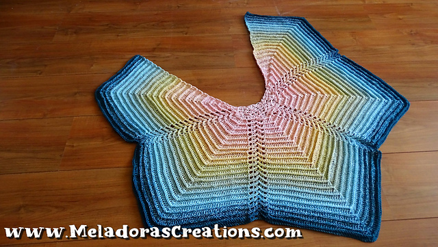 Butterfly Ripple Shawl