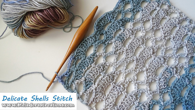 Delicate Shells Stitch