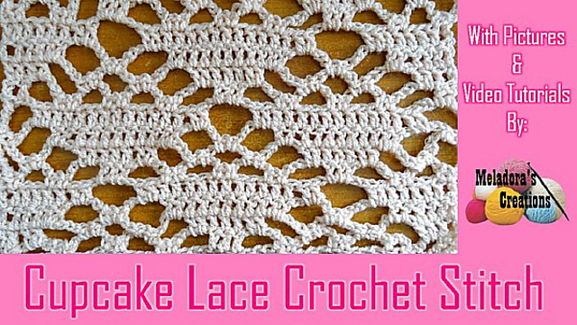 Ravelry: Cupcake Filet Stitch pattern by Meladoras Creations