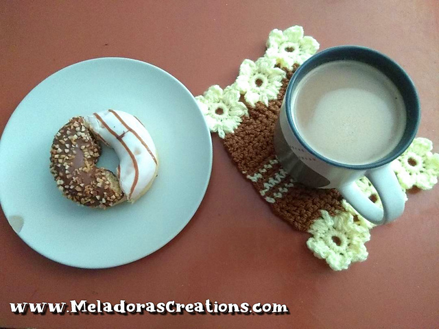 Flower Mug Rug