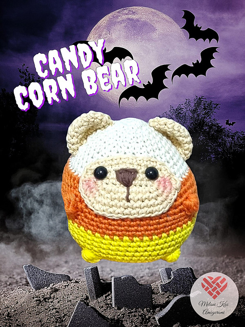 Candy Corn Bear
