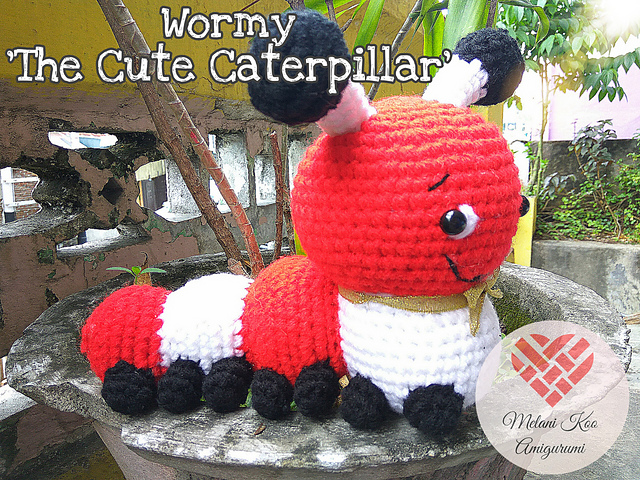 Wormy The Cute Caterpillar