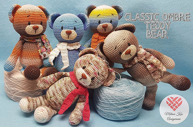 Classic Ombre Teddy Bear