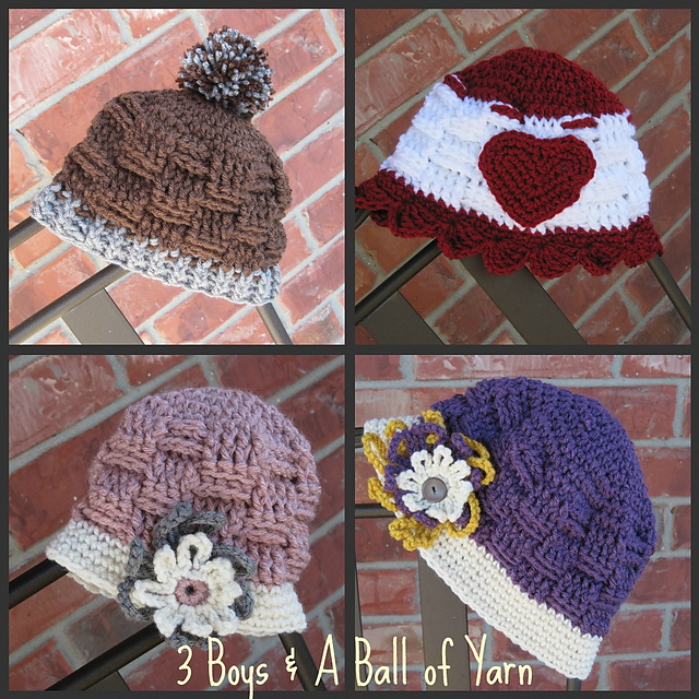 Basketweave Beanie