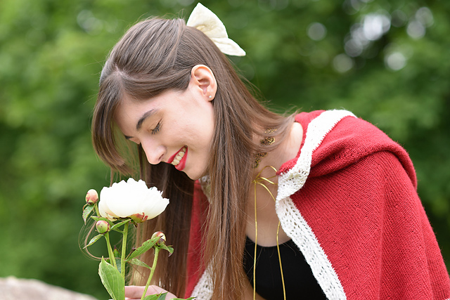 Enchanted Rose Hood