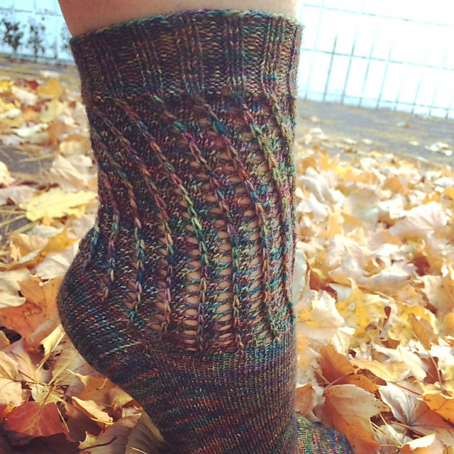 Slippery Slope Socks