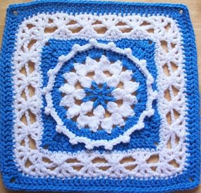 Wedding Day Afghan Square
